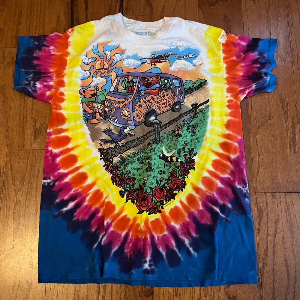 Liquid Blue Grateful Dead tee size L